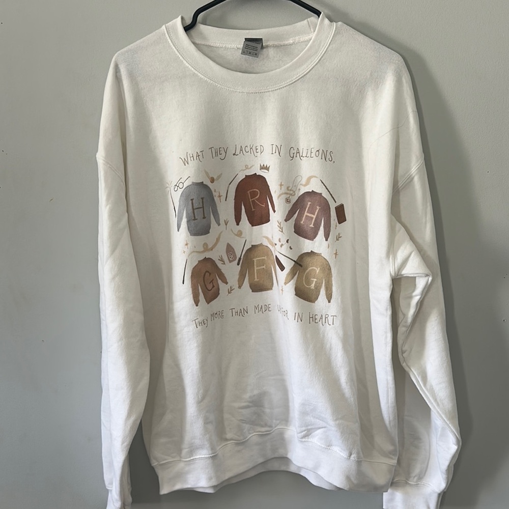 Harry Potter Weasley Sweaters Sweatshirt - Picture 2 of 5